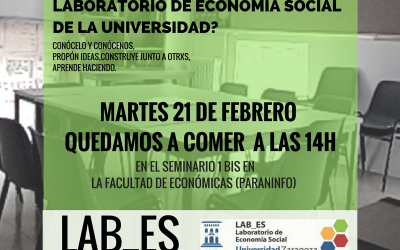 Ruta cooperativa con el Laboratorio de Economía Social