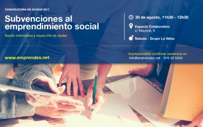 Subvenciones para la creación y consolidación de proyectos de emprendimiento social