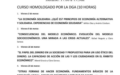 Formarse en Economía Social y Solidaria y financiar materiales didácticos es posible con este curso