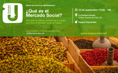 Descubre qué es el Mercado Social en una nueva sesión de Jueves Cooperativos