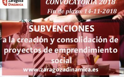 Subvenciones para la creación y consolidación de proyectos de Emprendimiento Social
