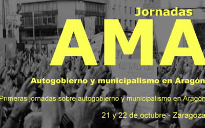 REAS Aragón en las Jornadas Autogobierno y Municipalismo