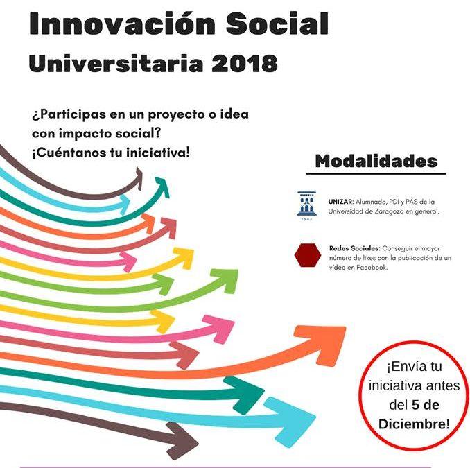 En marcha la segunda edición del Premio de Innovación Social Universitaria