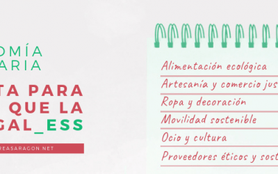 La Economía Solidaria vuelve a estar lista para que la regales