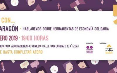 Tertulia sobre herramientas de economía solidaria con Coop57