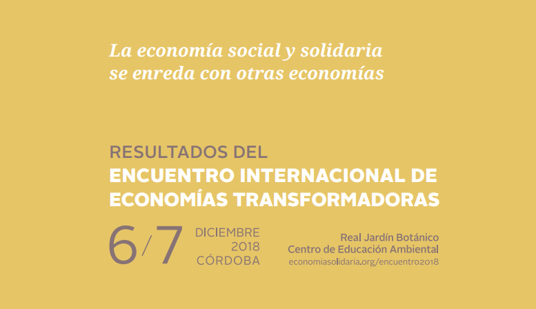 Libro de resultados del Encuentro de Economías Transformadoras
