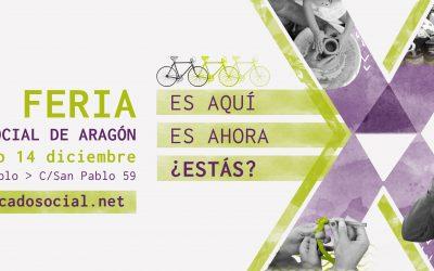 Llega la X Feria del Mercado Social de Aragón