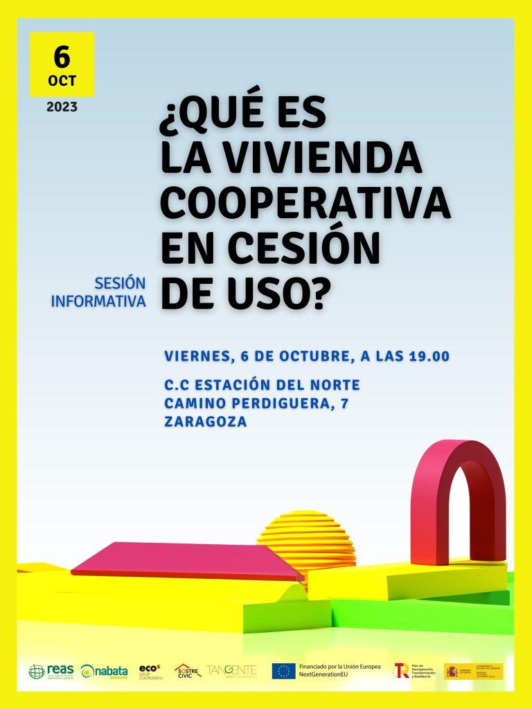 Vivienda cooperativa en cesión de uso: sesión informativa sobre el modelo.