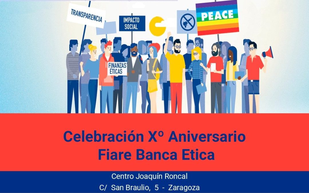 Celebración Xº Aniversario Fiare Banca Etica