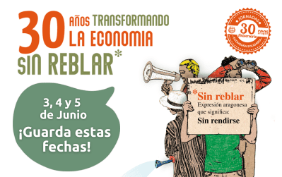 ¡Guarda la fecha! El 3, 4 y 5 de junio Jornadas de Economía Solidaria