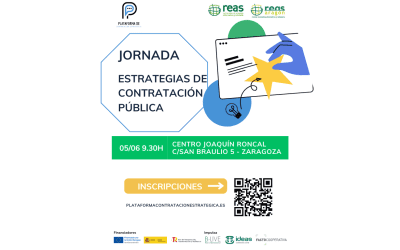 5 junio Jornada “Estrategias de contratación pública para el fomento de la economía social y solidaria”