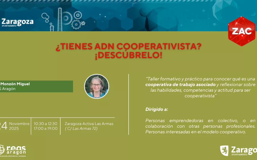 Formación ¿Tienes ADN cooperativista? ¡Descúbrelo!