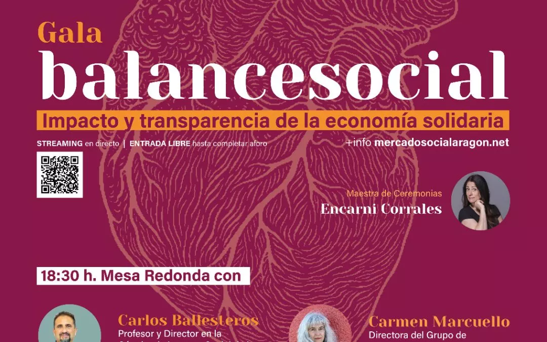Gala Balance Social 2025: Impacto y transparencia de la economía solidaria